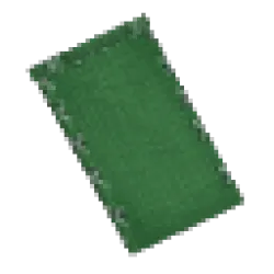 綠色布料屋頂 – 斜坡