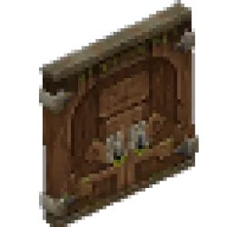 中型荒廢神殿門