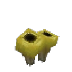 蓬鬆綠普通蘑菇