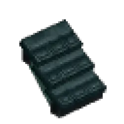 水藍色卵石屋頂 – 空心