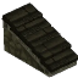 玄武岩卵石屋頂 – 淺坡