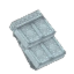 方解石磚屋頂 – 中空