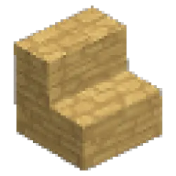 白色砂岩卵石階梯