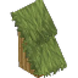 熱帶木屋頂 – 陡坡