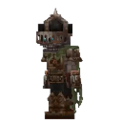 燒焦骷髏長槍兵